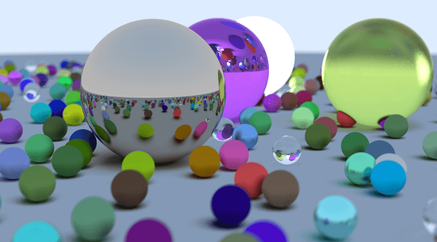 Ray Tracing in One Weekend page preview